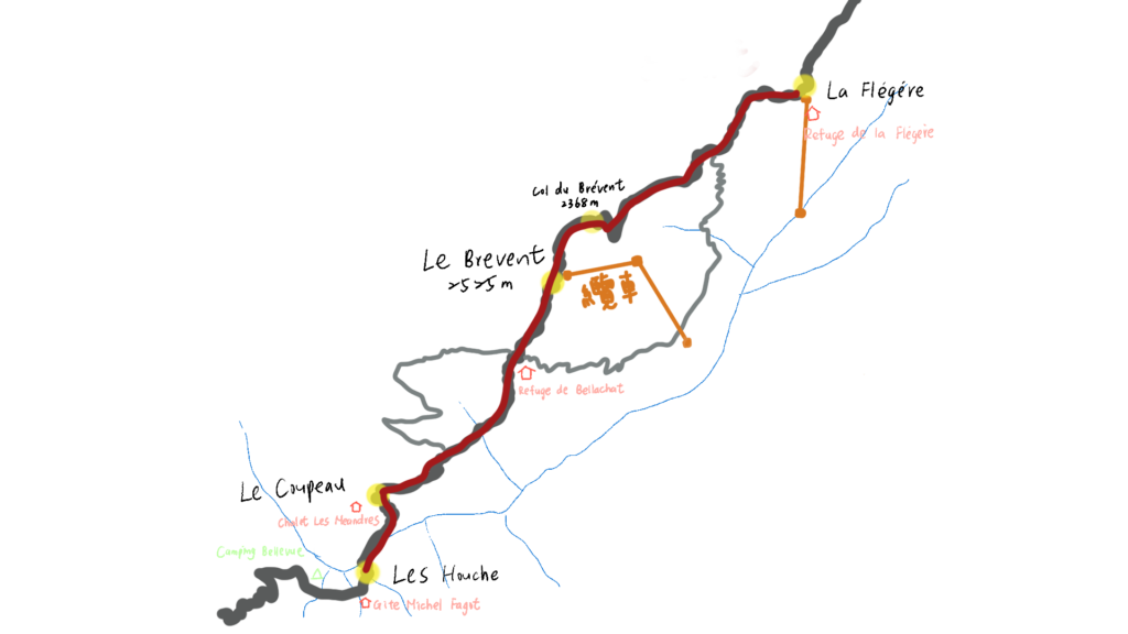 環白朗峰11階段路線