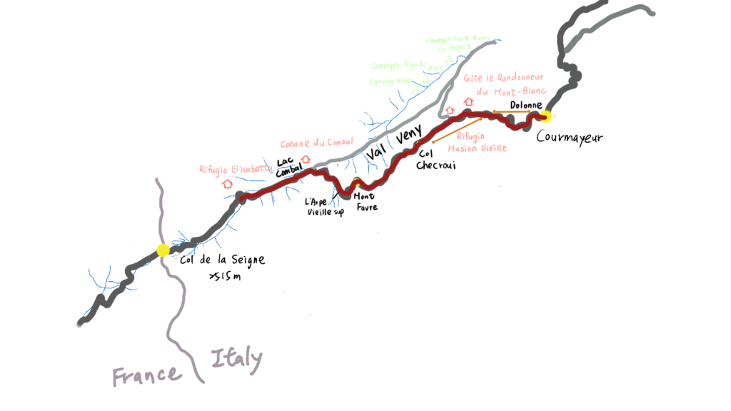 環白朗峰11階段路線