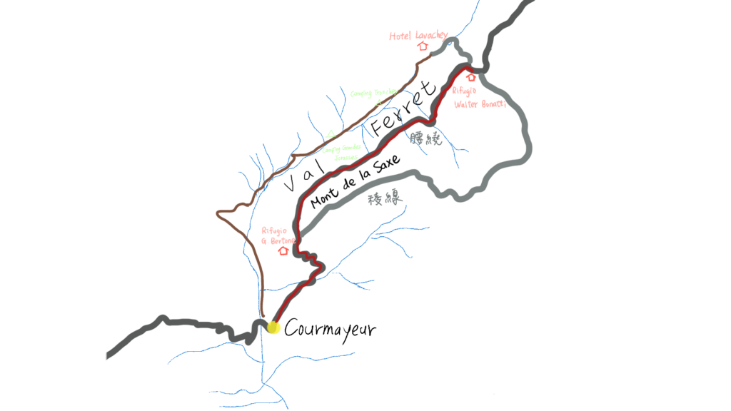 環白朗峰11階段路線