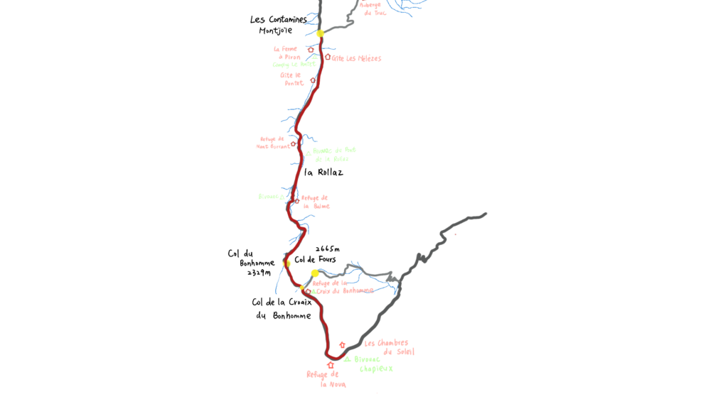 環白朗峰11階段路線