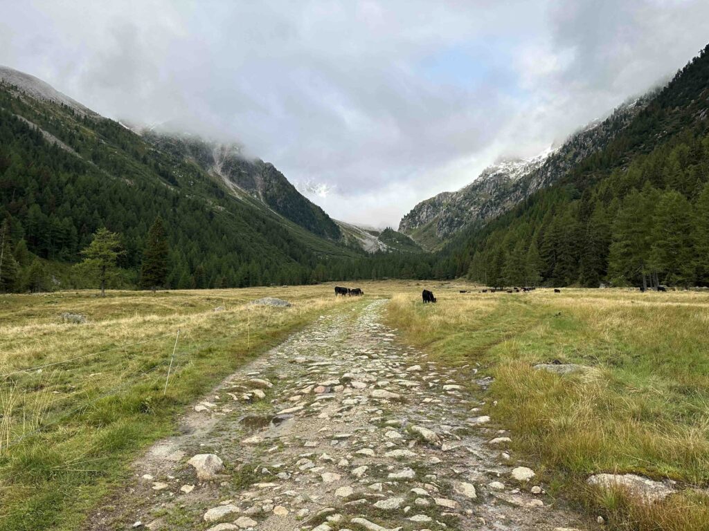 TMB環白朗峰沿途景色