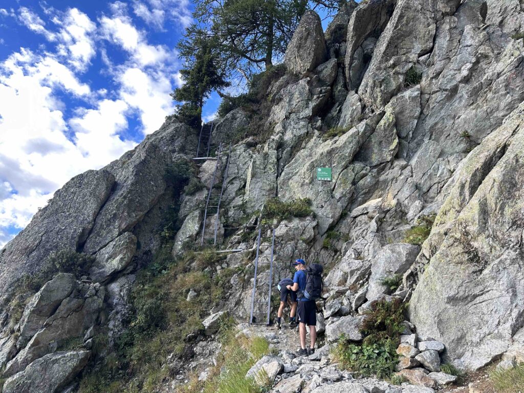 TMB環白朗峰沿途景色