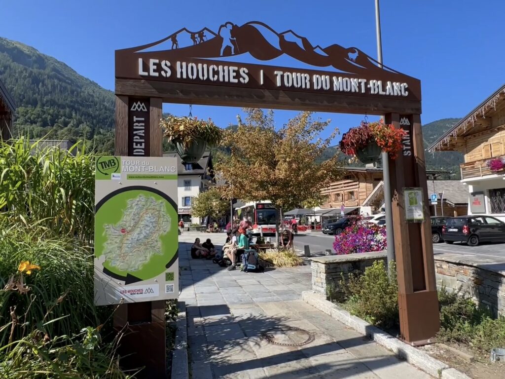 環白朗峰起點 Les Houches